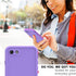 iPhone SE 2020 / iPhone 8 Waterproof Case, IP68 Full-Body Sturdy, Built-in Screen Protector, Shockproof - Purple...