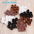16 Pack Chair Leg Floor Protectors for Hardwood Floors, Round Rubber Furniture Sliders, 360°Felt Pad Bottom Wrapped Thickening Silicone Furniture ...