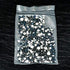 AD Beads 1440 Pieces Mixed Size No Hotfix Glue on Quality Glass Flatback Rhinestones Round Crystal Gems (27 Montana)...