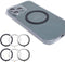 Magnetic Wireless Charger Universal Metal Rings - 6pcs,for MagSafe-Compatible Charger on iPhone 14/13/12 Series and Samsung Galaxy (2Black+2White+...