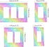 The Unicorn Galaxy Sky With Rainbow Pastel Clouds Wall Plate Cute Bright Candy Sky Wallplates Electrical Outlet Covers 1 Gang Switch Plates For Li...