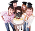 Black Glitter Congrats Grad 2025 Cake Topper with Graduation Cap- Congrats Grad Cake Topper- 2025 Graduation Party Decorations...