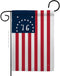 Breeze Decor - Bennington Americana - Everyday Historic Impressions Decorative Vertical Garden Flag 13" x 18.5" Printed In USA...
