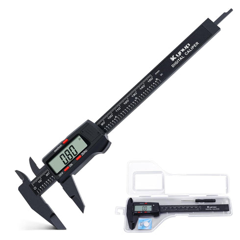 Kynup Digital Caliper, Caliper Measuring Tool with LCD Screen, Electronic Micrometer Caliper with Auto-Off Feature, Inch and Millimeter Conversion...