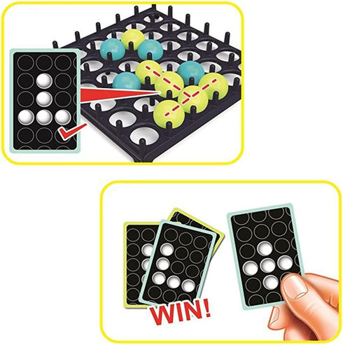 Bounce Off Game Family Game Board Game Pressure Relief Toy Interactive Battle Game...