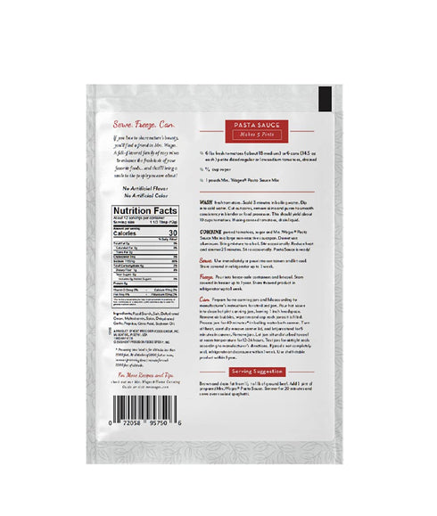 Mrs. Wages Pasta Sauce Canning Mix 5 Ounce (Pack of 6)...