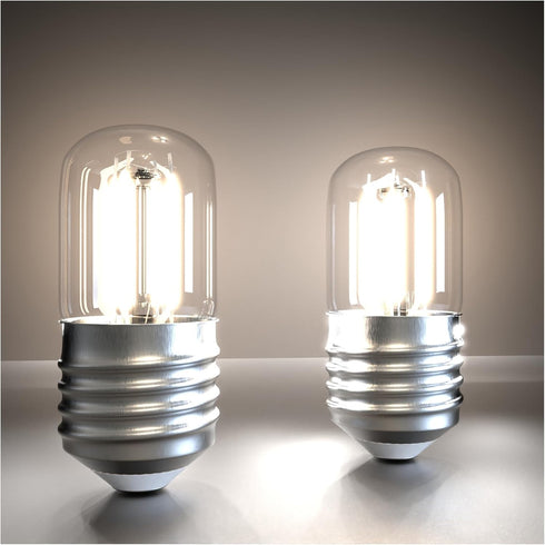 LED Refrigerator Light Bulb 40W Equivalent Fridge Light Bulb 4W Appliance Bulb E26 5000k Daylight White Replacement for Freezer, Frigidaire 450lum...