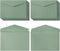 120 Pack Kraft Mini Envelopes Small Envelopes Self-Adhesive Tiny Pockets for Business Cards Christmas Holiday Small Gift Cards Invitations Cards(4...