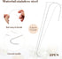PP OPOUNT 2 Pieces Large Eye Curved Beading Needles with Handle, 5.3 Inch Curved Needles for Bead Spinner, Bead Spinner Needles for DIY Beading Je...