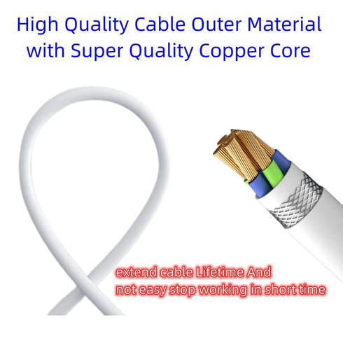 Design for USB C to Apple Pencil Adapter 3.3FT Apple Pencil Charger Compatible with Apple Pencil 1st Generation Protect i Pad Battery & i Pad USB ...