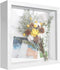 8x8 Shadow Box Frame Display Case with Letter Stickers, 3D Picture Frame, Display Case Box for Memorabilia, Baby Items, Wedding Memories, Crafts, ...
