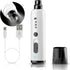 K&K Dog Nail Grinder with 2 LED Light for Large Medium Small Dogs Professional 2-Speed Powerful Electric pet Nail Clipper which Gentle and Painles...