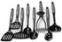 Chef Craft Select Nylon Slotted Spoon, 11.75 inch, Gray...