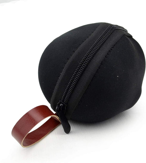 Travel Set KungFu Tea Black 200ml Pot Cups with Black Portable Packaging Bag...