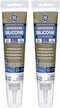 GE GE500 Silicone 2+ Window and Door Caulk 2.8 FL oz. Squeeze Clear (2-(Pack)) (1)...