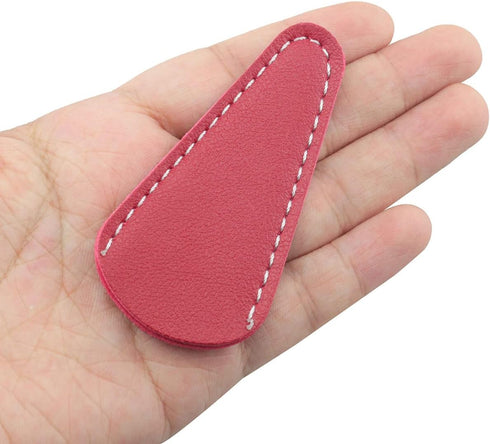 3pcs Leather Scissors Cover Protector Sewing Scissor Sheath for Embroidery Sewing Quilting Crafts (Black, Wine Red, Coffee)...