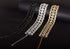 Sexy Rhinestone Choker Necklace for Women Dainty CZ Diamond Gem Chokers for Women - BLACK...