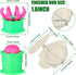 5 Pieces Bun Maker Dumpling Maker Steam Filled Plastic Mold and Filling Spoon Cooking Tool Set for Adults Press Steamed Stuffed Mould Make Delicio...
