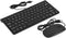 Wired Keyboard and Mouse, Ultra-Thin USB Keyboard Optical Mouse Mice Set ComboFull Size Wire Corded Keyboard Mouse Combo Set with Number Pad for L...