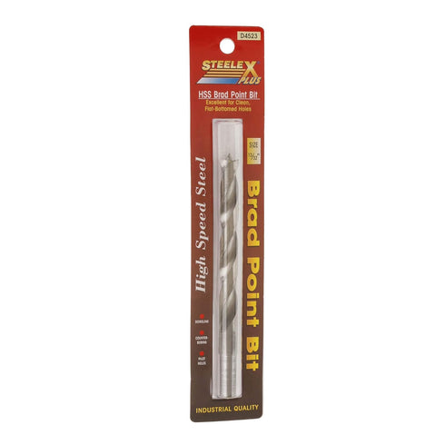 STEELEX PLUS D4523 HSS Brad Point Bit, 13/32"...