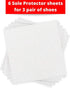 6 Pack- Sole Protector Stickers for High Heel Shoes - Clear 3M CL Christian Louboutin Red Bottoms - Compatible for All Heels - 6 Sheets for 3 Pair...