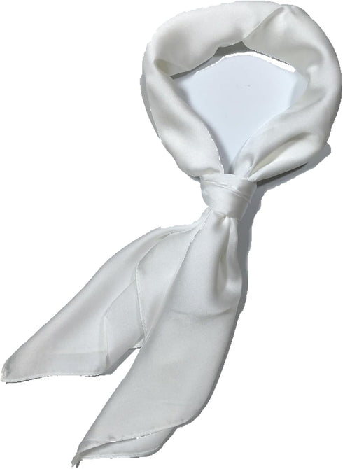 Shanlin Silk Feel Pattern Square Scarves 27" X 27"...
