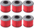 Oil Filter replacement for HONDA CRF450R CRF450 CRF 450R 450 replaces part# 15412-MEB-671 (pack of 6)...