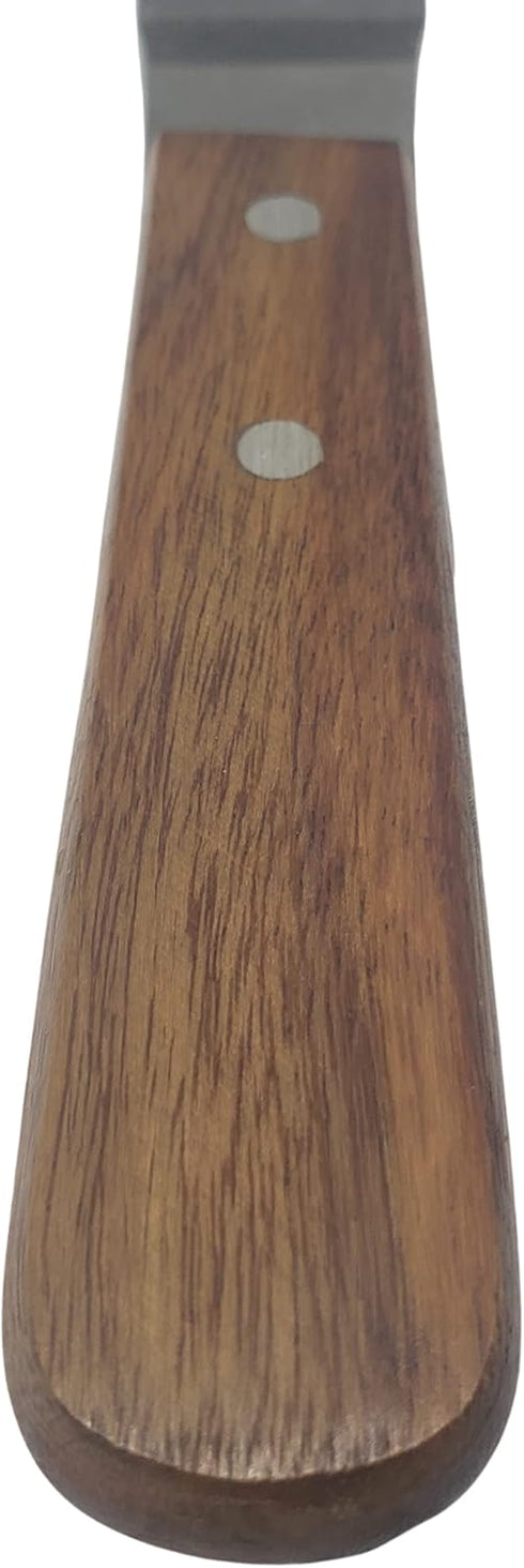 Professional Cake Decorating Tools - Stainless Steel 6.5" Offset Cake Spatula - Icing Spatulas with Wood Handle (6.5 inch)...