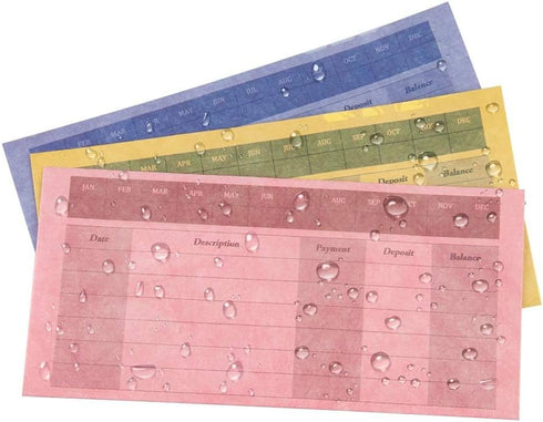 L LIKED Budget Envelopes for Cash System –Includes 1 Plastic Zip Envelope & 12 Expense, Budget Envelopes for Cash Budgeting and Saving, Tear and W...