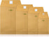 4 Sizes Clasp Envelopes Kraft Paper Catalog Clasp Envelope with Clasp Closure for Filing, Storing or Mailing Documents, 50 Pieces (Brown,5 x7 In,6...
