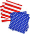 Gatherfun American Flag Patriotic Party Supplies Disposable Paper Napkins Cocktail Napkins for Veterans Day Election Day 4th of July Independence ...