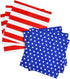 Gatherfun American Flag Patriotic Party Supplies Disposable Paper Napkins Cocktail Napkins for Veterans Day Election Day 4th of July Independence ...
