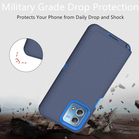 for Motorola Moto G Stylus 5G 2023 Case, Heavy Duty Defender Case Dustproof Shockproof Protection 3 in 1 Rugged Phone Cover for Moto G Stylus 5G 2...