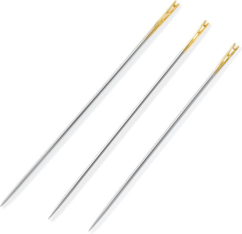 Dritz Gold-Eye Easy Threading Needles, Sizes 5/7/9, 12 Count...