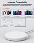 FACBINY Magnetic iPhone Wireless Charger, 15W Max Fast Mag Safe Wireless Charging Pad, Compatible with Apple iPhone 14 13 12 Series, AirPods Pro/P...
