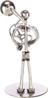 Broadway Gifts 6" Silver-Tone Sousaphone Player Figurine - Metal Tuba Player Statue - Industrial Musician Figurine...