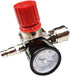 1/4" Air Compressor Pressure Regulator with Gauge 0-180 PSI Air Gauge Regulator Inline for Air Compressor and Pneumatic Tools Air Regulator (3-Way...
