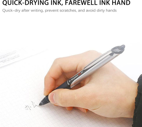 20 Pieces Ballpoint Pen Refills Black Ink 1.0mm Medium Point Smooth Writing Pen Refills Replacement Gel Ink Refills for Retractable Ballpoint Pen ...