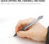 20 Pieces Ballpoint Pen Refills Black Ink 1.0mm Medium Point Smooth Writing Pen Refills Replacement Gel Ink Refills for Retractable Ballpoint Pen ...