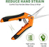 Hand Pruner? Pruning Shear?Garden clippers, snip scissors, ratchet pruning shears, work 3 times easier, gardening tools, sharp garden scissors, ar...