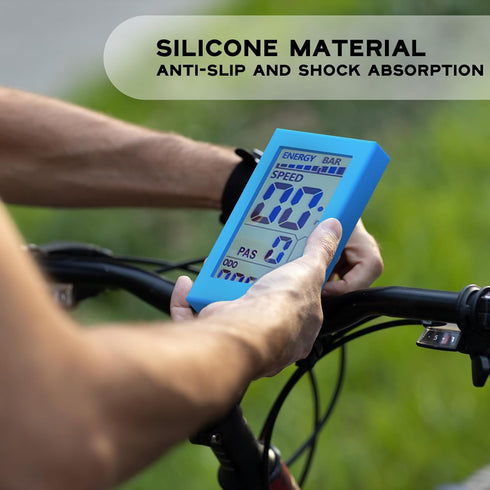 Protective Edge Guard for M5 Lectric XP Display Protective Cover,Soft Shock Absorbent Protective Display Cover (Blue)...