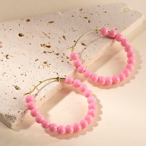 Faux Hand Knotted Glass Imitation Pearls Necklace Earring Jewelry Sets Varios colores for Women...