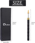 DIUDUS Leather Edge Dye Pen, Wood Handle Stainless Steel Top Edge Dye Roller Oil Pen Belt Finisher Leather DIY Craft...