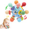 Baby Montessori Sensory Toys for 0-6 6-12 Months, Food Grade Teething Toys for Babies 0 3 6 9 12 18 Months, Newborn Infant Learning Developmental ...