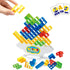 48 Pcs Tower Game Tetra Game Balance Stacking Blocks Game, Board Games for Kids & Adults, Tetra Game Tower Balance Toys Team Building Games for 2 ...