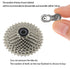 10 Pairs Bike 9 Speed Chain Link Connector Steel Quick Link Universal Bicycle Chain Connector Lightweight Magic Buckle Missing Master Links Bicycl...