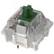 GATERON KS-9 Green Clicky Keyboard Switches, RGB LED 3 Pin Key Switches Compatible for MX Mechanical Keyboard (35PCS)...