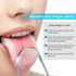 Tongue Scraper for Fresh Breath and Oral Health - Stainless Steel Cleaner for Effective Tongue Cleaning...