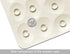 Non-Slip Bathtub Mat OTHWAY Soft Rubber Bathroom Bathmat with Strong Suction Cups (Beige)...