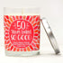 50 Never Looked So Good | Lemon, Peach, Orange | Luxury Scented Soy Candles | 10 Oz. Jar Candle | Made in The USA | Decorative Aromatherapy | 50th...